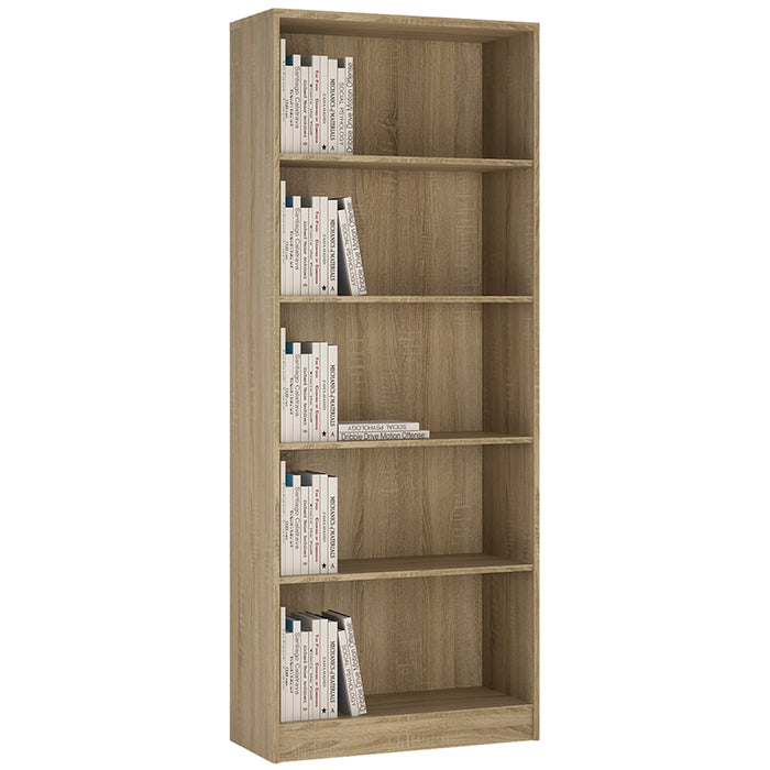 4 You Tall Wide Bookcase - Available In 2 Colours