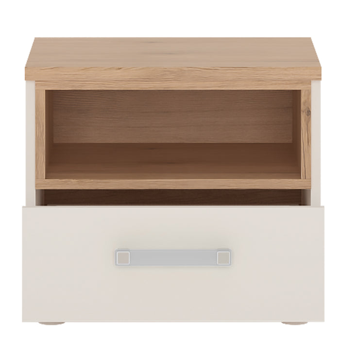 4KIDS 1 Drawer Bedside Cabinet - Available In 4 Colours