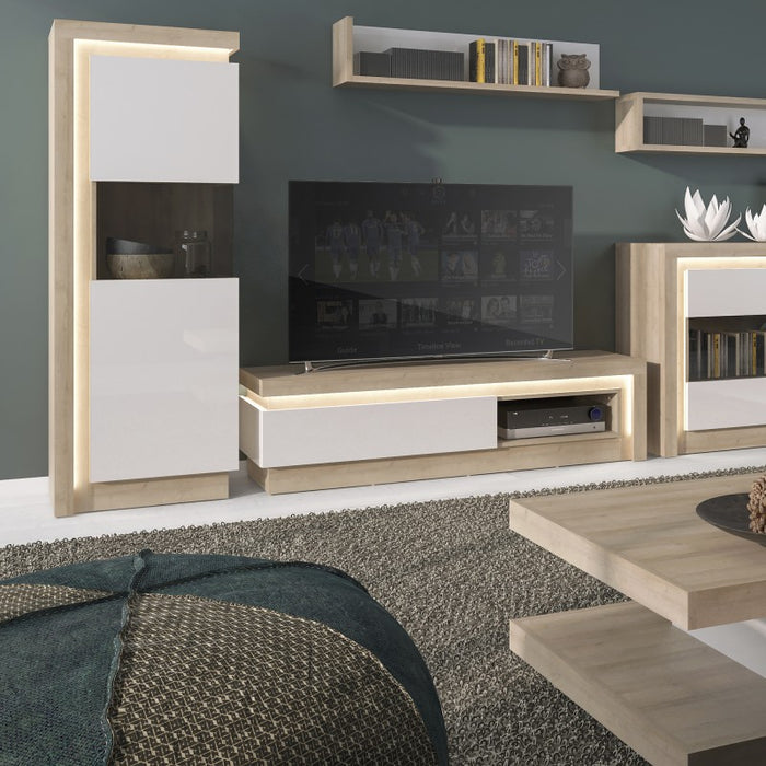 Lyon 2 Drawer TV Cabinet - Available In 2 Colours