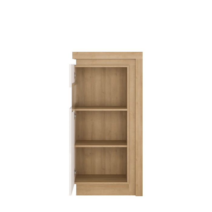 Lyon Narrow Display Cabinet 123.6cm - Available In 2 Colours