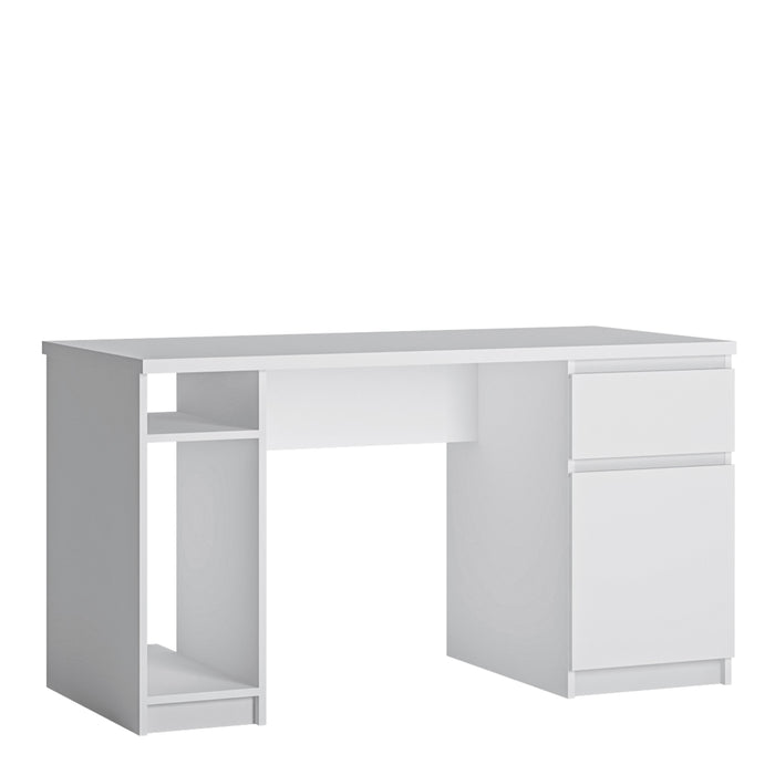 Fribo 1 Door 1 Drawer Desk - Available In 2 Colours