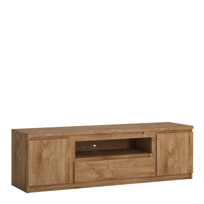 Fribo 2 Door 1 Drawer 166cm Wide TV Unit - Available In 2 Colours