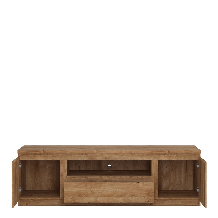 Fribo 2 Door 1 Drawer 166cm Wide TV Unit - Available In 2 Colours