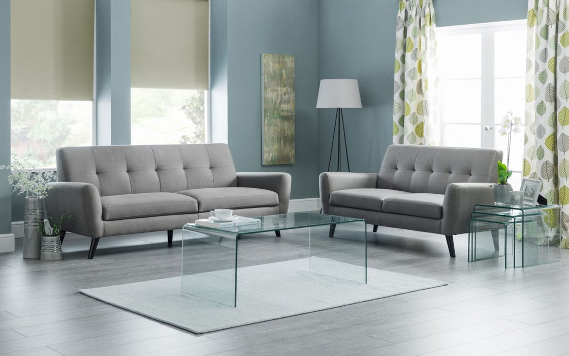 Julian Bowen Monza 2 Seater Sofa - Available In 3 Colours
