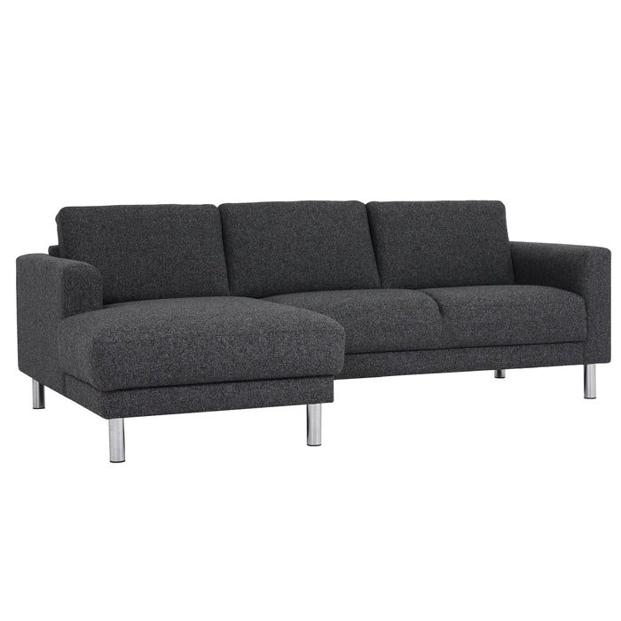 Cleveland Chaise Lounge Sofa - Available In 2 Colours