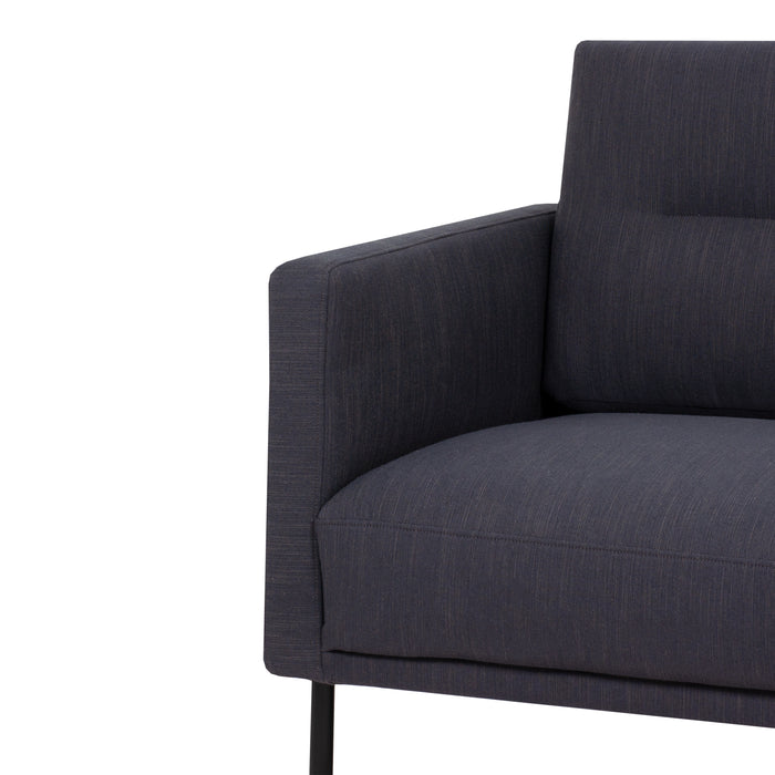 Larvik 3 Seater Sofa (Black Legs) - Available In 3 Colours