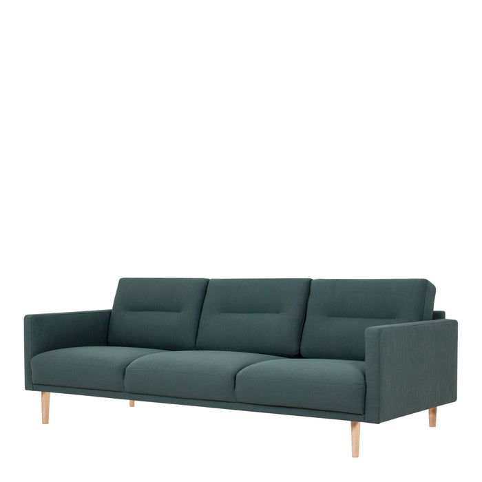 Larvik 3 Seater Sofa (Oak Legs) - Available In 3 Colours