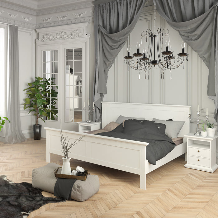Paris Bed Frame - Available In 3 Sizes & 3 Colours
