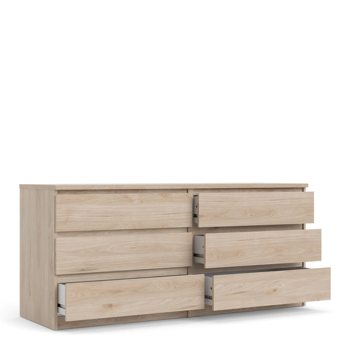 Naia Wide Chest Of 6 Drawers - Available In 4 Colours
