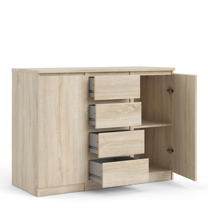 Naia 4 Drawer 2 Doors Sideboard - Available In 4 Colours