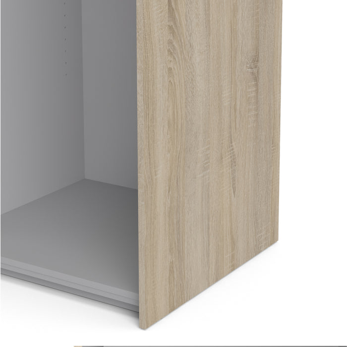 Verona Sliding Wardrobe With 5 Shelves 120cm - Available In 6 Colours