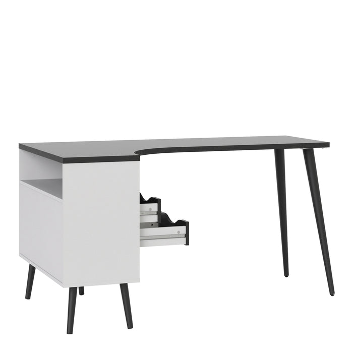 Oslo 2 Drawer Desk - Available In 2 Colours