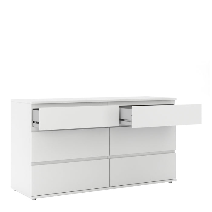 Nova Wide Chest Of 6 Drawers - Available In 2 Colours