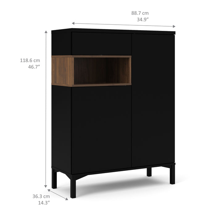 Roomers 2 Drawer 1 Door Sideboard - Available In 2 Colours