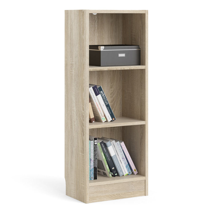 Low Narrow Bookcase - Available In 2 Colours