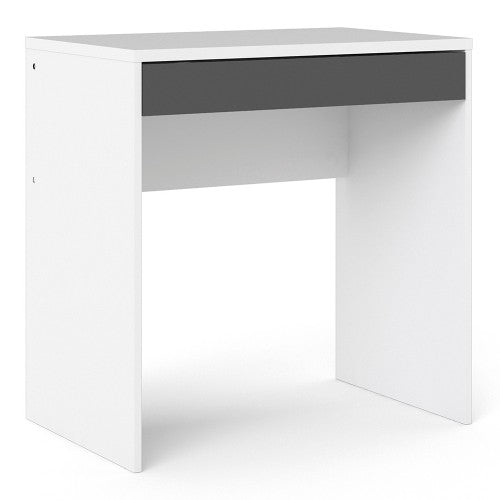 Function Plus Desk - White & Grey