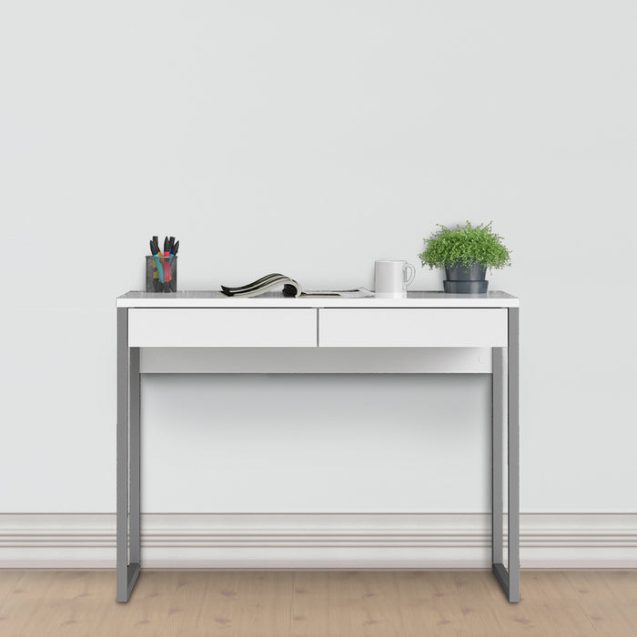 Function Plus 2 Drawer Desk - Available In 3 Colours