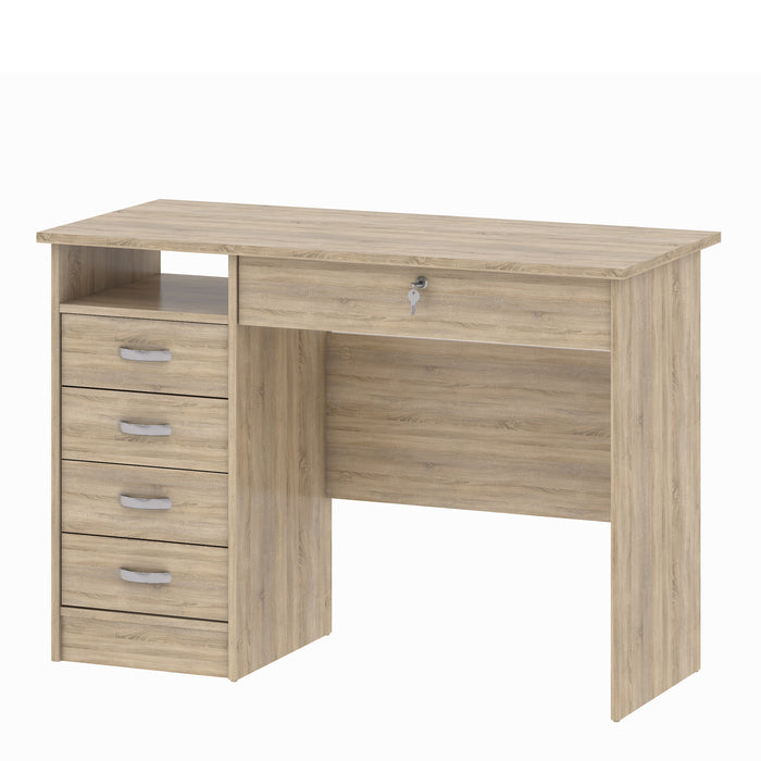 Function Plus 5 Drawer Desk - Available In 2 Colours