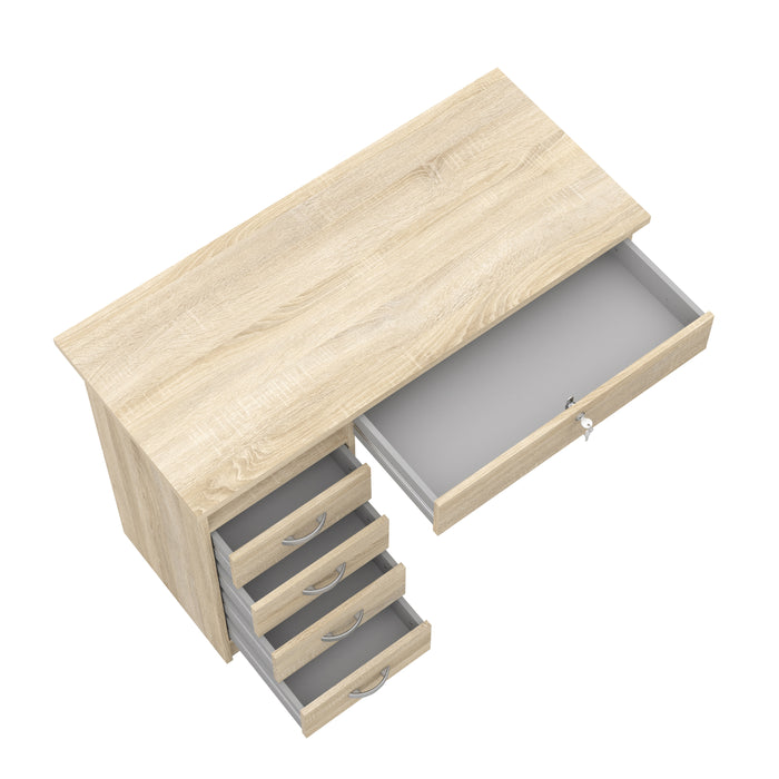 Function Plus 5 Drawer Desk - Available In 2 Colours