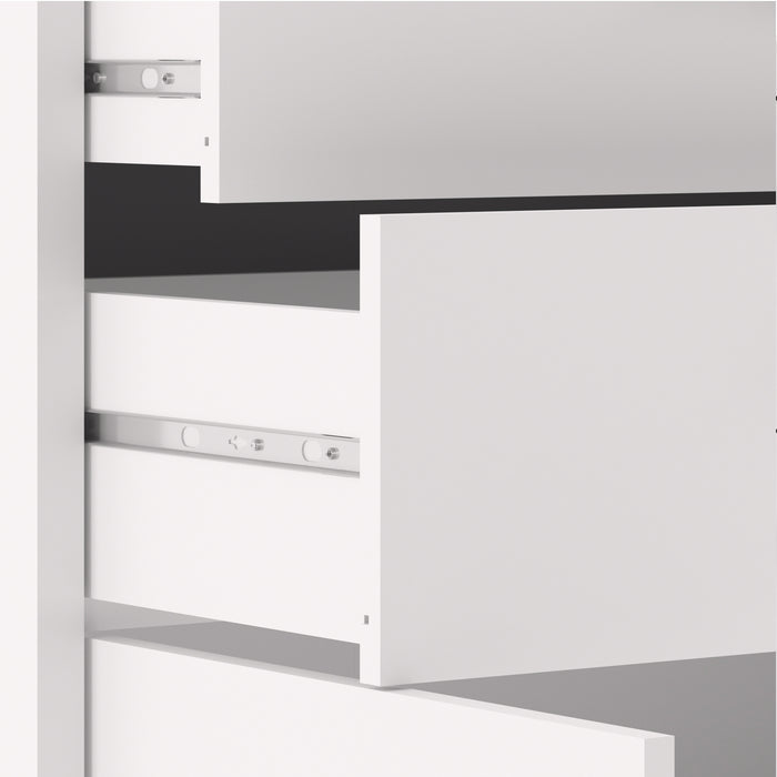 Prima 2 Shelves With 2 Drawers & 2 Doors Bookcase - Available In 3 Colours