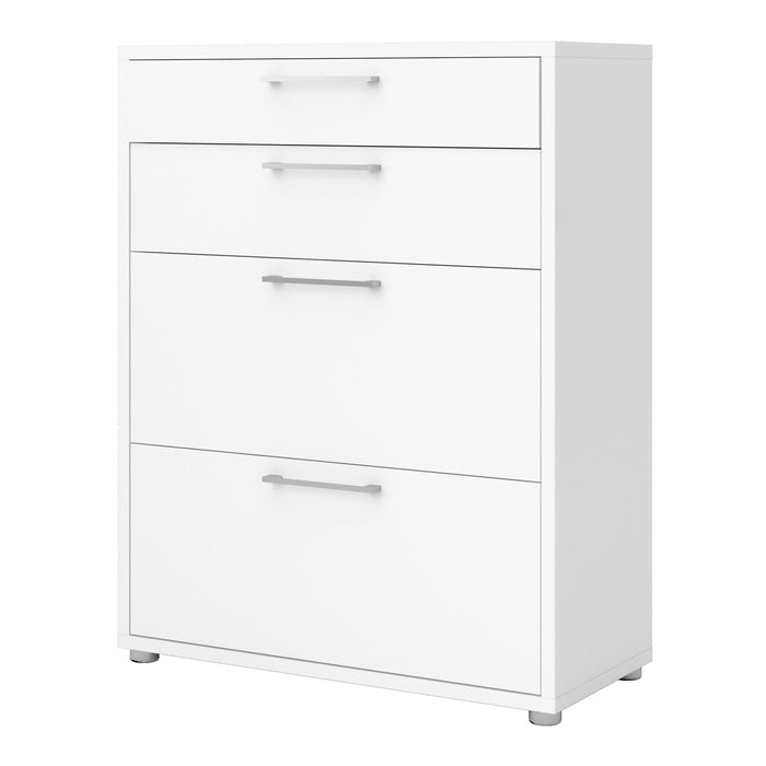 Prima Office Storage With 2 Drawers & 2 File Drawers - Available In 3 Colours