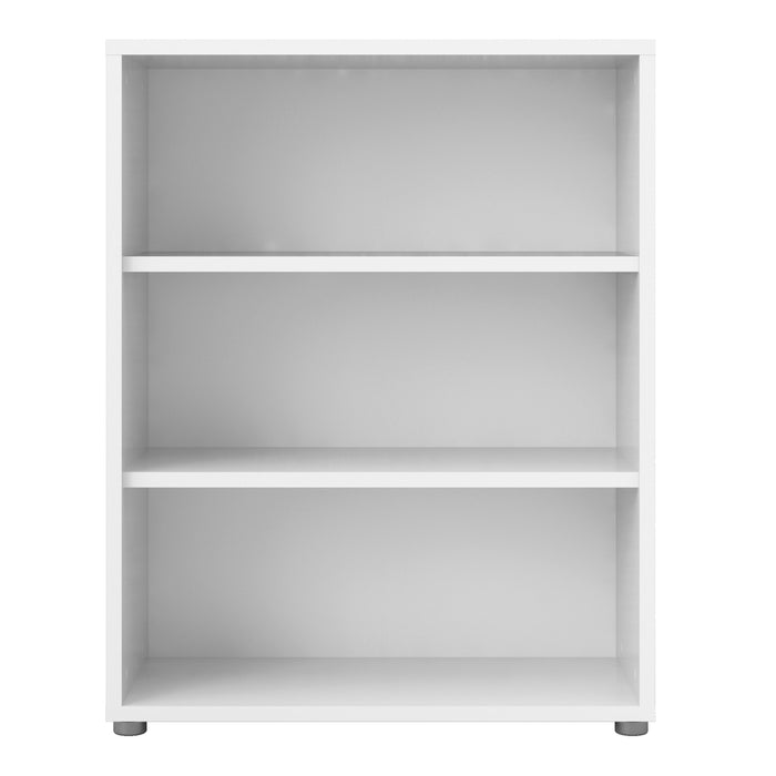 Prima Bookcase 2 Shelves - Available In 3 Colours