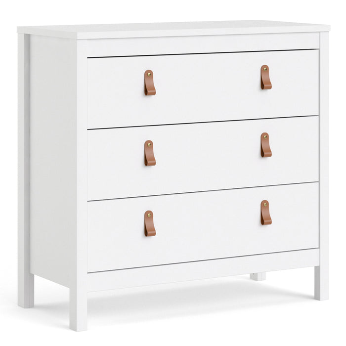 Barcelona 3 Drawer Chest - Available In 2 Colours