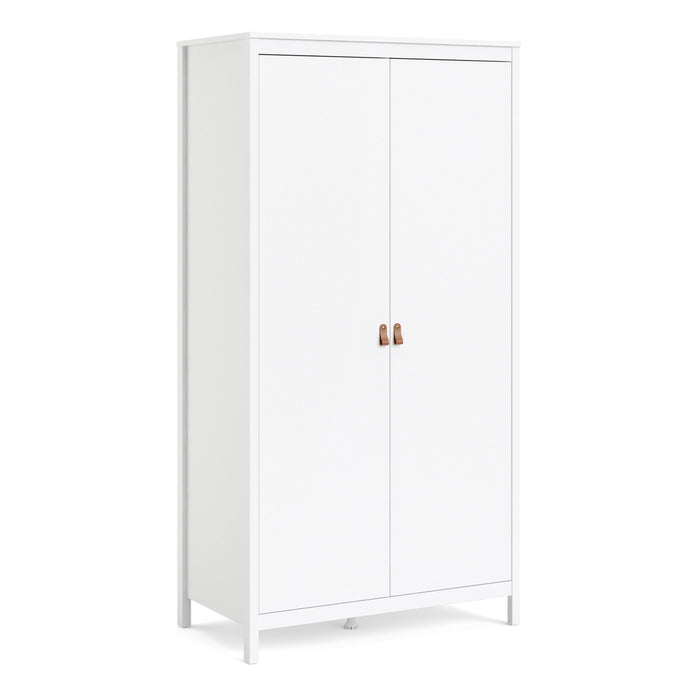 Barcelona Wardrobe With 2 Doors - Available In 2 Colours
