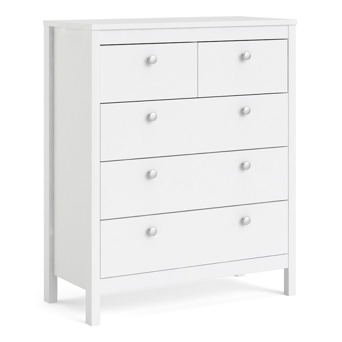 Madrid 3+2 Drawer Chest - Available In 2 Colours
