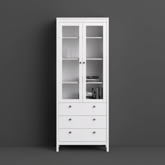 Madrid Display Cabinet - Available In 2 Colours