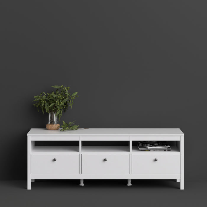 Madrid 3 Drawer TV Unit - Available In 2 Colours