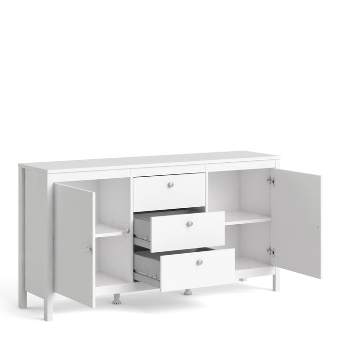 Madrid 2 Door 3 Drawer Sideboard - Available In 2 Colours