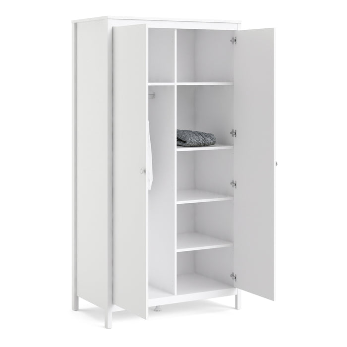 Madrid 2 Door Wardrobe - Available In 2 Colours
