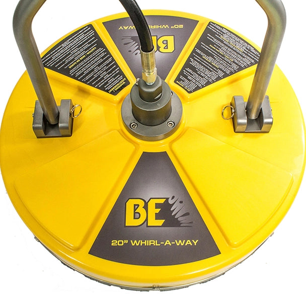 BE Pressure Whirlaway 20" Flat Surface Cleaner