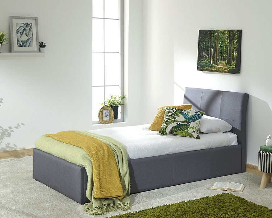 Ascot Fabric Ottoman Bed - Available In 2 Sizes