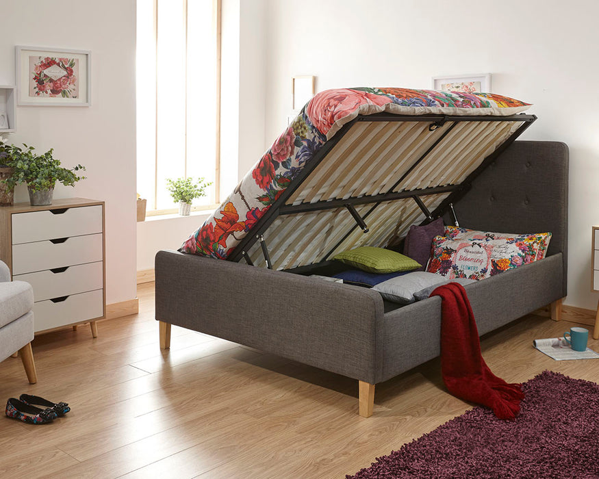 Ashbourne Ottoman Bed - Available In 3 Sizes