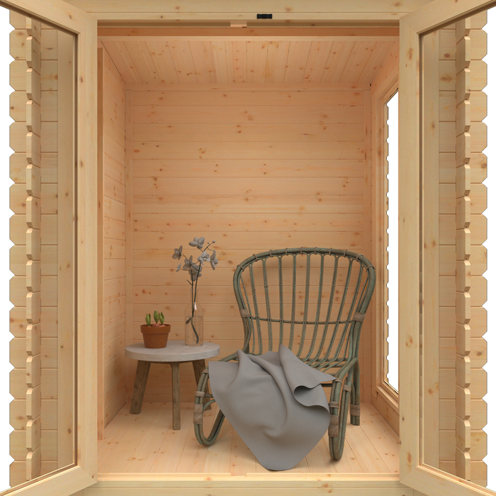 The Astoria 19mm Log Cabin - Available In 3 Sizes