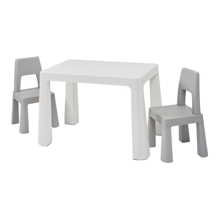 Kids Height Adjustable Table & Chairs Set