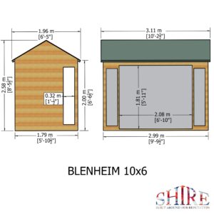 Shire Blenhiem Summerhouse