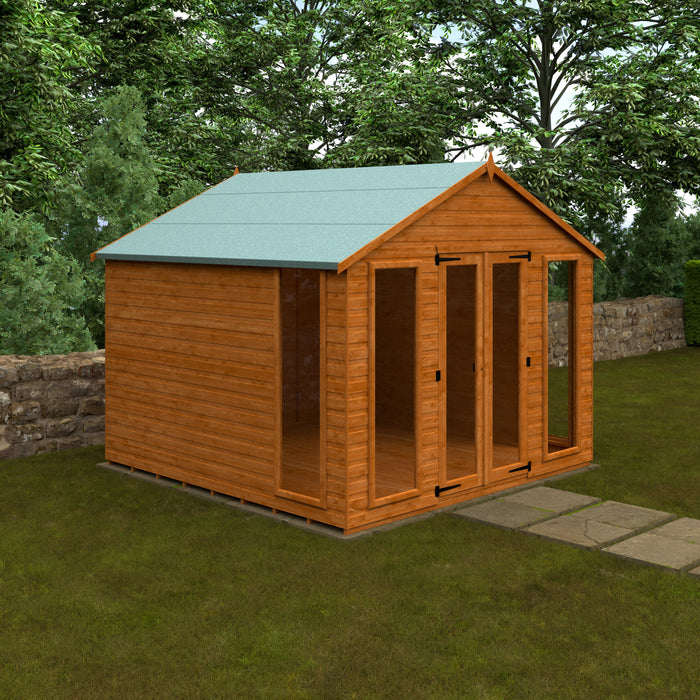 Contemporary Apex Summerhouse - Available In 6 Sizes
