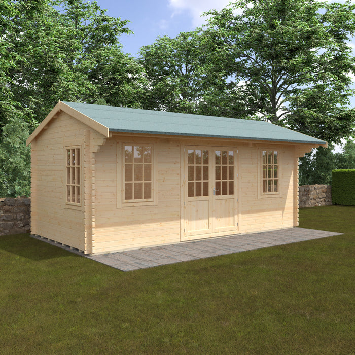 The Dalton 44mm Log Cabin - Available In 15 Sizes