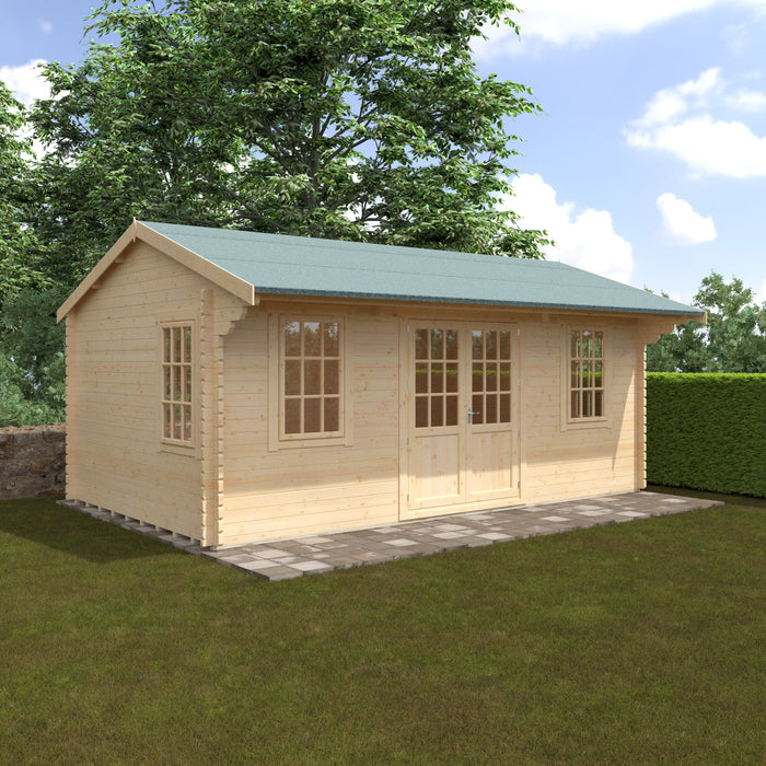 The Dalton 44mm Log Cabin - Available In 15 Sizes