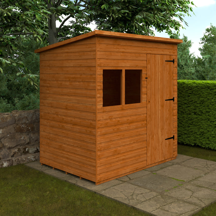 Deluxe Pent Shed - Available In 9 Sizes