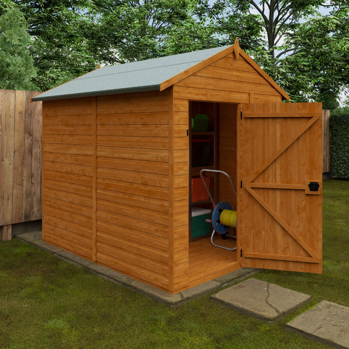Flex Apex Shed - Available In 6 Sizes & Window/Windowless Design