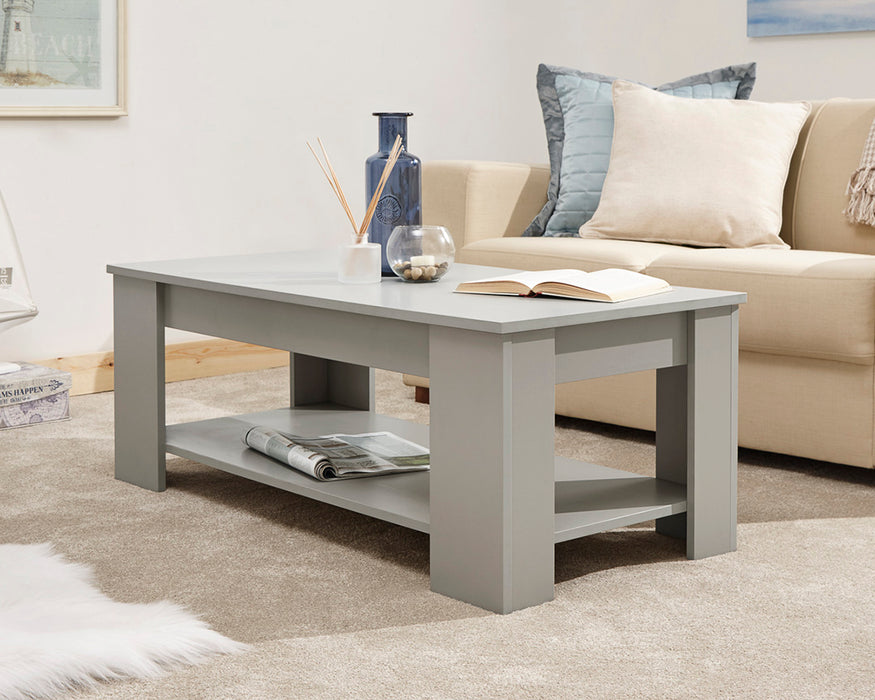 Lift Up Coffee Table - Available In 5 Colours