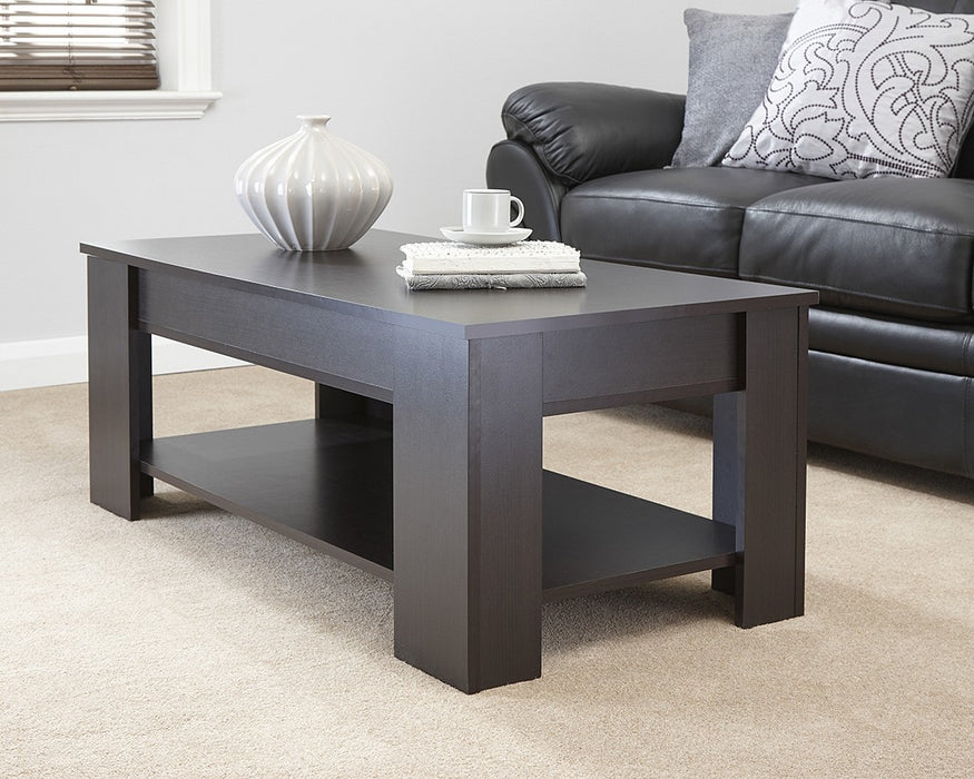 Lift Up Coffee Table - Available In 5 Colours