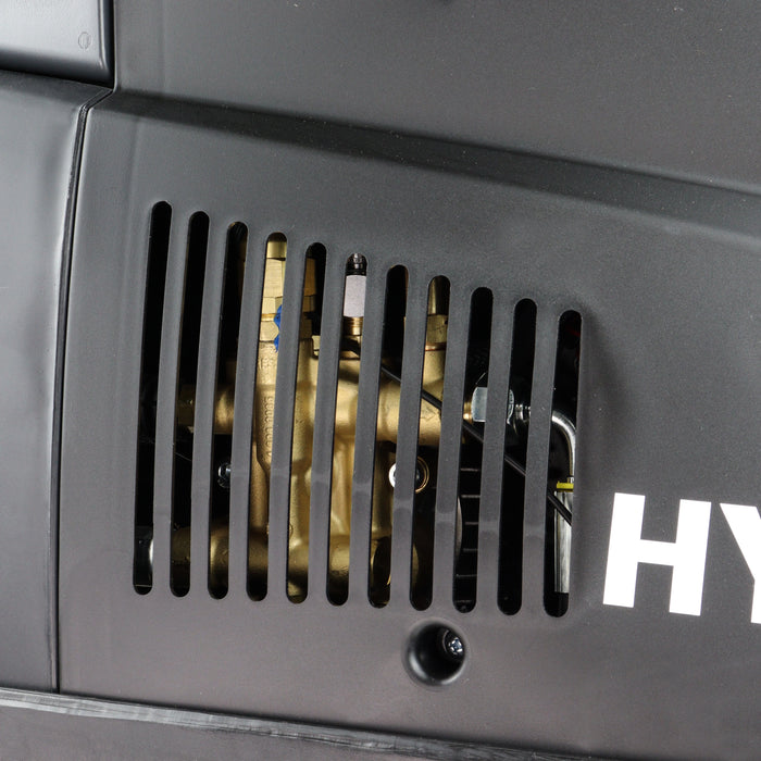 Hyundai 2610psi / 180bar Hot Pressure Washer, 110°c 2.8kW Commercial Triplex Power Washer | HY155HPW-1
