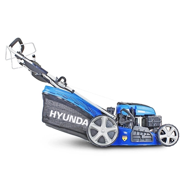 Hyundai 20"/51cm 196cc Electric-Start Self-Propelled Petrol Lawnmower HYM510SPE