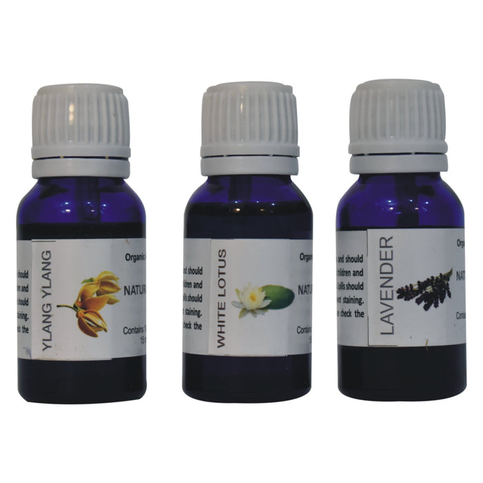 Nickle Oil Burner (Ylang-Ylang, White Lotus, Lavender)