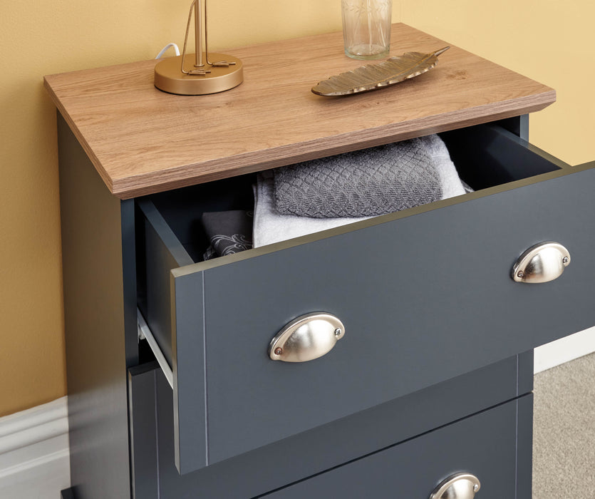 Kendal 3 Drawer Chest Of Drawers - Available In 2 Colours